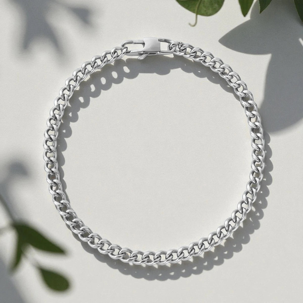 Cuban Bracelet (Silver) 4mm