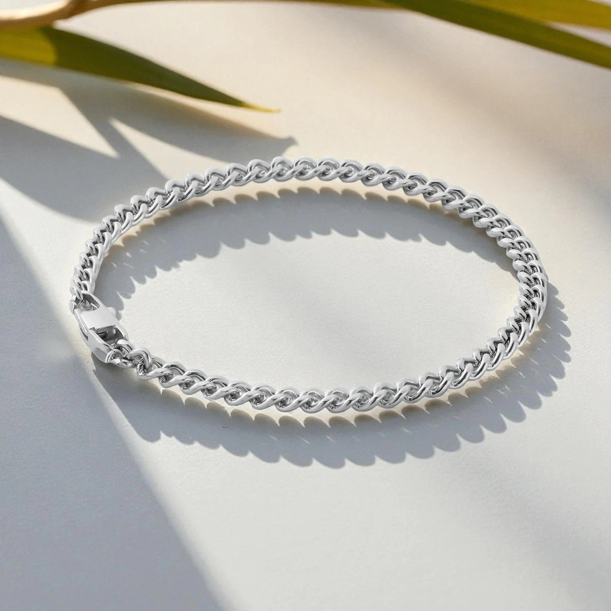 Cuban Bracelet (Silver) 4mm