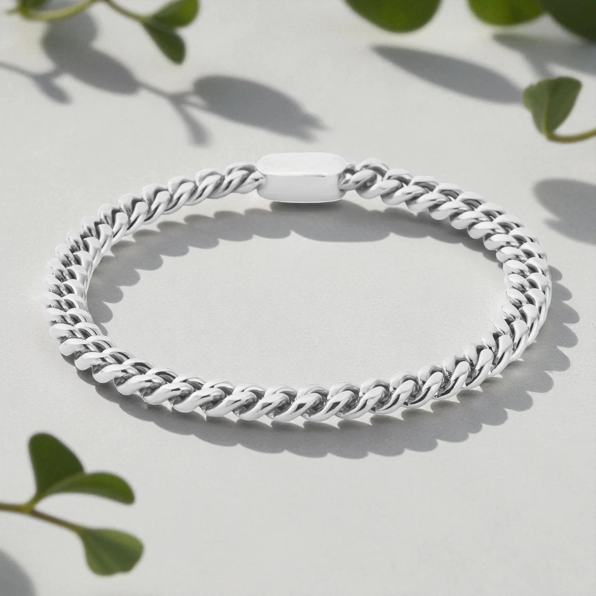 Cuban Bracelet (Silver) 6mm