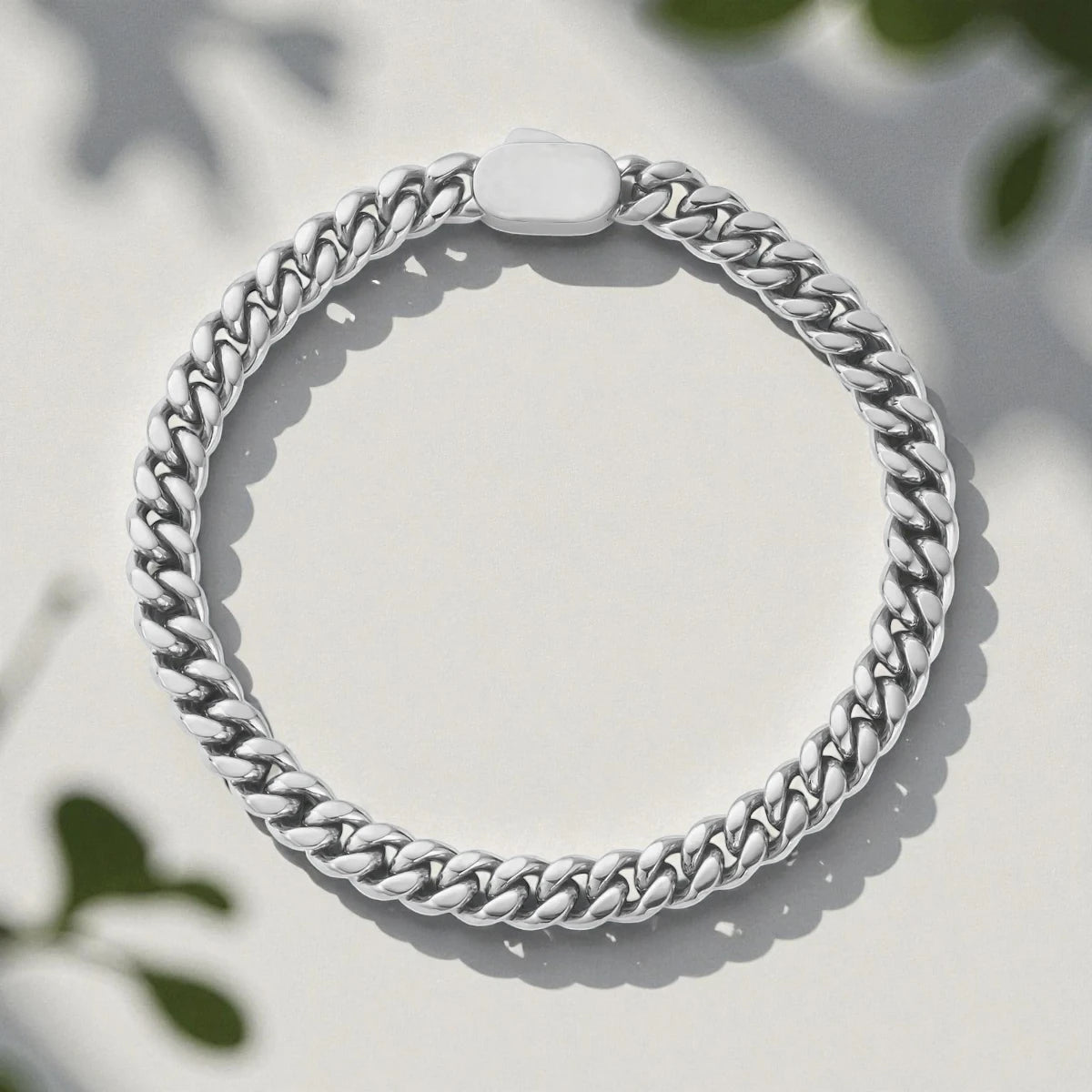 Cuban Bracelet (Silver) 6mm