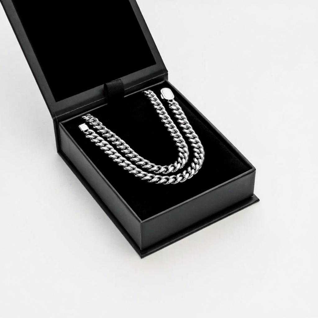 Cuban Gift Set (Silver)